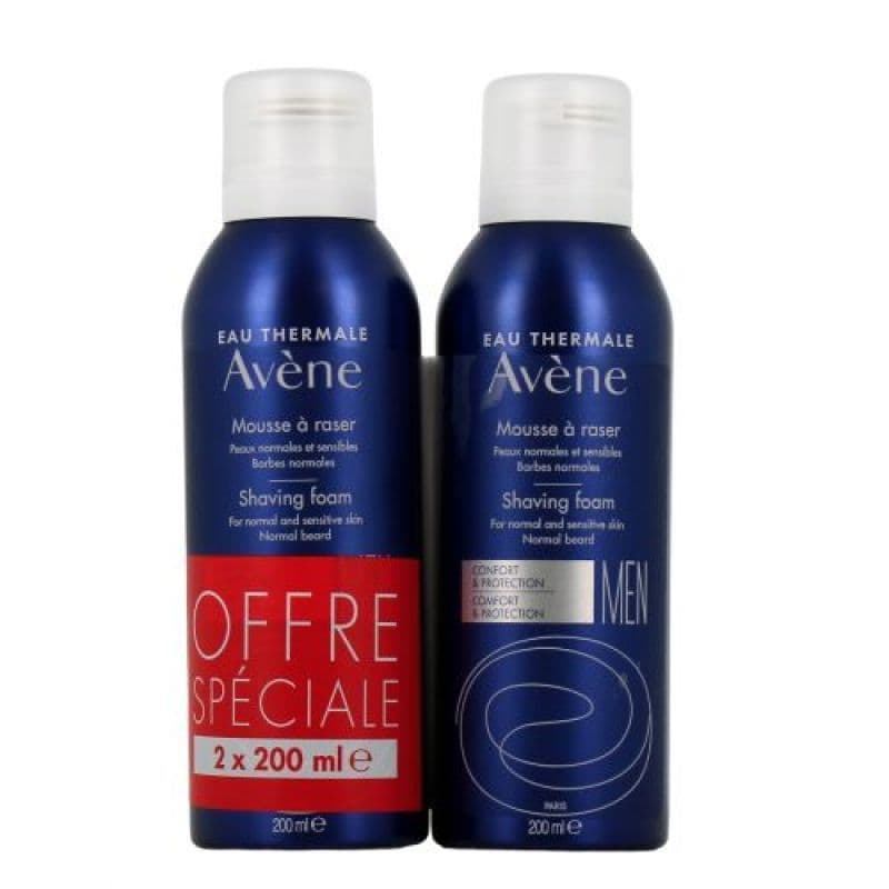 AVENE MEN MOUSSE A RASER 200MLX2 — Grande Pharmacie Bastille Faubourg - Apothical - Nexum