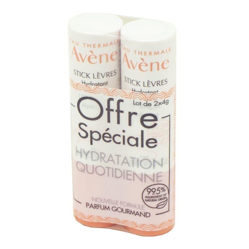 AVENE STICK LEVRE HYDRATANT 4G X2 — Pharmacie du Bien Etre