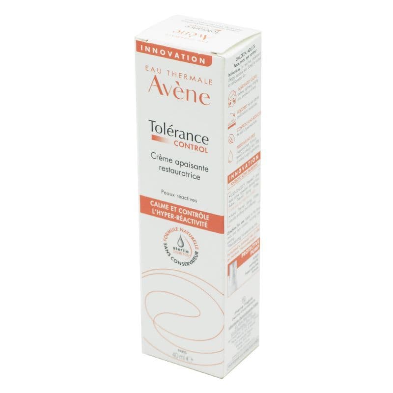 AVENE TOLERANCE CONTROL CR 40ML — Pharmacie des Clos