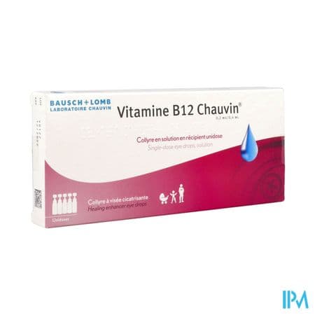 VIT B12 0,2MG/0,4ML CHAUVIN COL 10 — Pharmacie des Couronneries