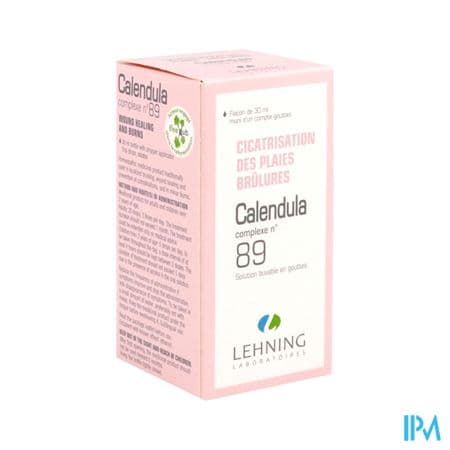 LEHNING COMPLEXE 89 CALENDULA 30ML — Pharmacie Centrale D'Arcachon