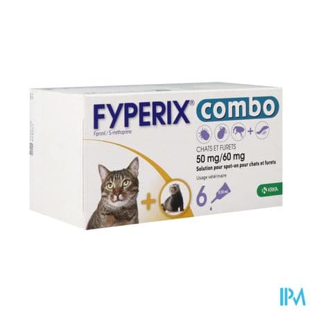 FYPERIX COMBO SPOTON CHAT/FURET 6 — Pharmacie Chartreuse