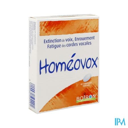 Homeovox Comprime 60
