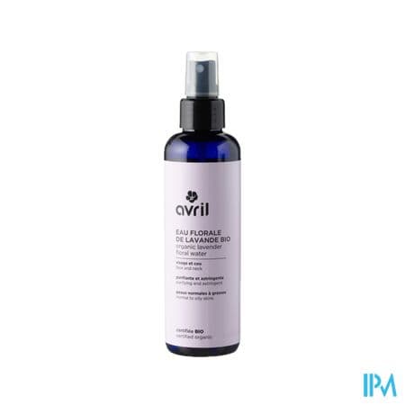 Avril Eau Florale De Lavande Certifiee Bio 200ml