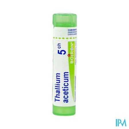 Boiron Thallium Acet. 5ch Granules 4g — Pharmacie De Mailloles