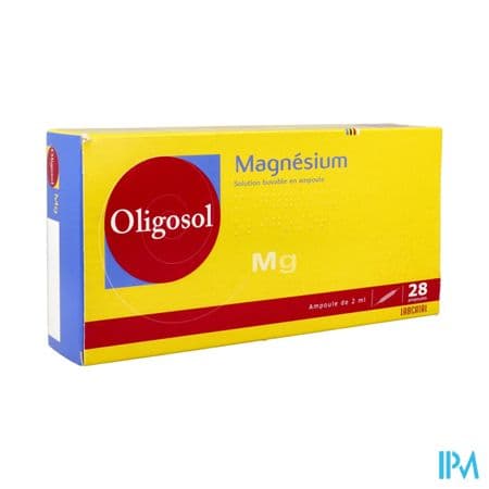 Oligosol Magnesium Solution Buvable Ampoule 2ml 28 — Pharmacie SO OUEST