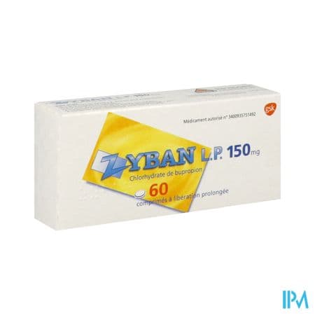 Zyban Lp 150mg Comprime A Liberation Prolongee 60 — Pharmacie Metro Simplon