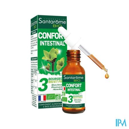 Santarome Bio Complexe Bourgeon Confort Intestinal C04 30ml — Pharmacie Jeanne D'Arc