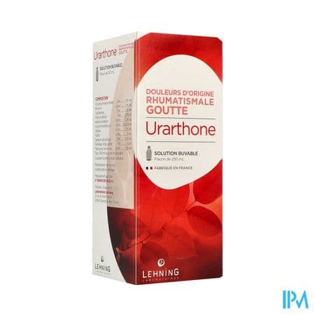 URARTHONE ELIXIR 250ML — Pharmacie St Honoré - Amiens