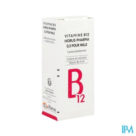 VIT B12 0,05% HORUS COL 5ML — Pharmacie de l'Hopital - Kremlin-bicêtre