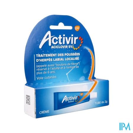 ACTIVIR 5% CR TUB 2G