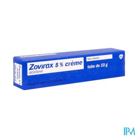 Zovirax 5% Creme 10g — Pharmacie Française