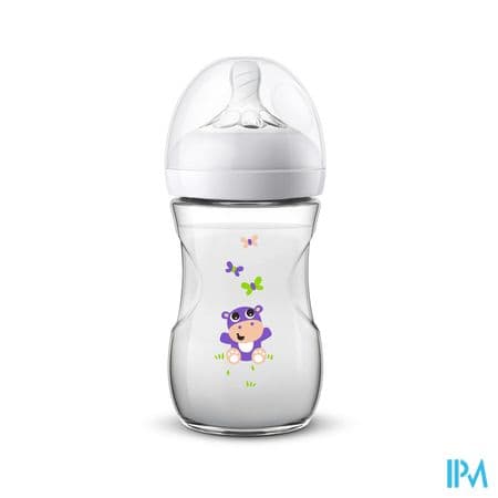 BIB AVENT NATURAL PP 260ML HIPPO — Pharmacie Pharmagreen Boucicaut