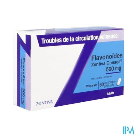 FLAVONOIDE 500MG ZENTIVA CPR 60