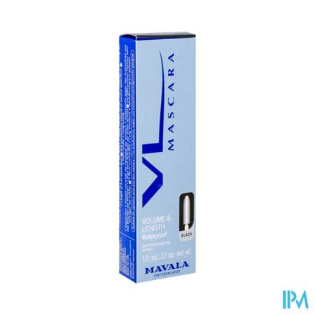 Mavala Mascara Volume Waterproof Noir 10ml