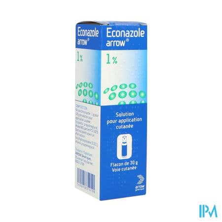 ECONAZOLE 1% ARROW SOL FL 30G — Pharmacie Pharmavance Le Chesnay