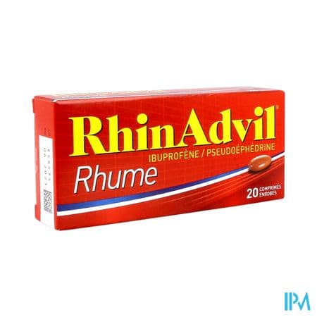 Rhinadvil Rhume Comprime 20 — Pharmacie Carnot