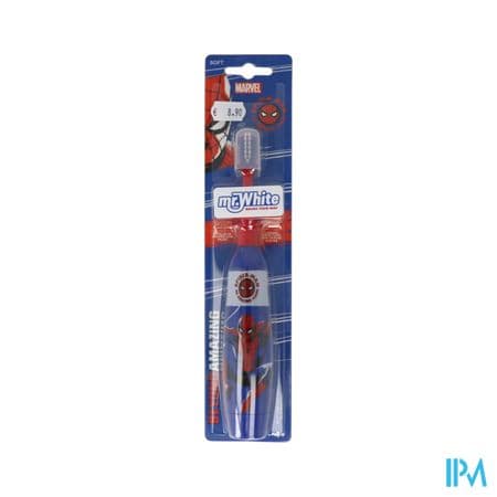 Enfant Licence Brosse A Dents Electrique Turbo Spiderman