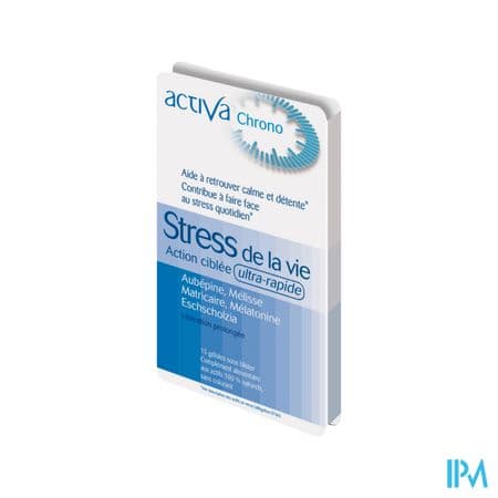 ACTIVA CHRONO STRESS GELUL 15. — Pharmacie Green Boucicaut
