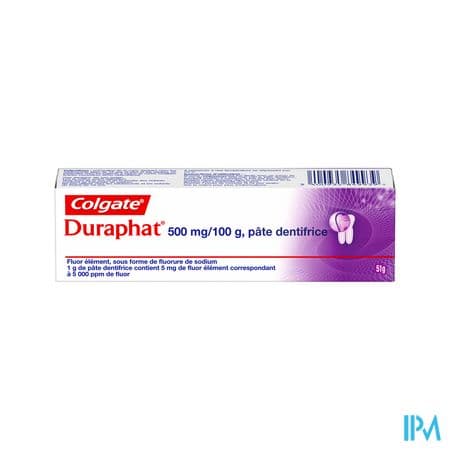 Duraphat 500mg/100g Pate Dentifrice 51g