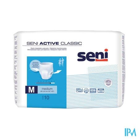 SENI ACTIVE CLASSIC PANTS M 10 — Pharmacie Européenne 24/24 de la place de clichy