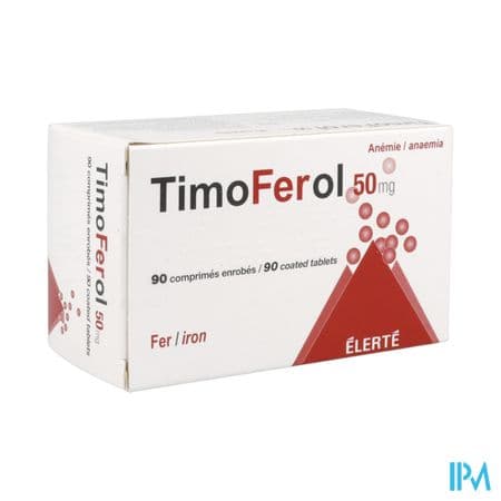 TIMOFEROL 50MG CPR 90 — PHARMACIE DE LA GARE Nancy