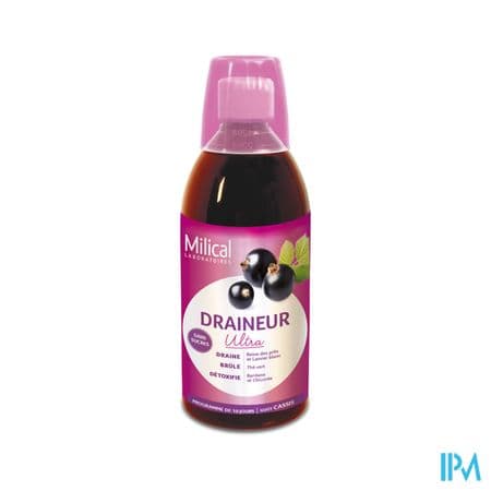 MILICAL DRAIN ULTRA CASSIS 500ML — Pharmacie Centrale de l'Est