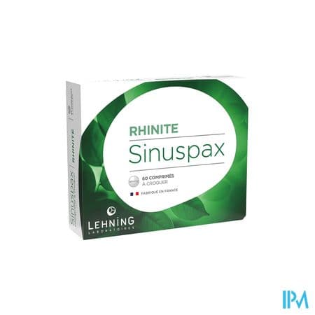 Sinuspax Comprime A Croquer 60 — Pharmacie des Rives du Cher