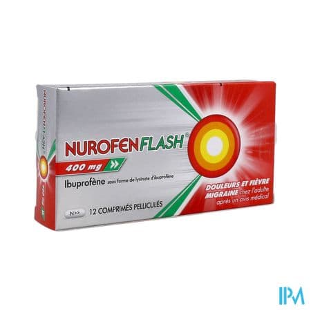 Nurofenflash 400mg Comprime 12