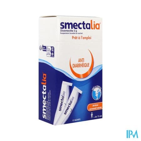 Smectalia 3g Suspension Buvable Sachet 10g 12