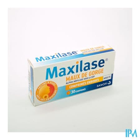 MAXILASE 3 000 CPR 30 — Pharmacie de la Plaine - Saint-Denis