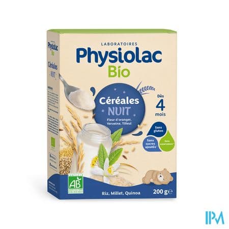 Physiolac Bio Cereales Du Soir 200g