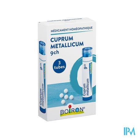 Boiron Cuprum Met. 9ch Granules 4g X3
