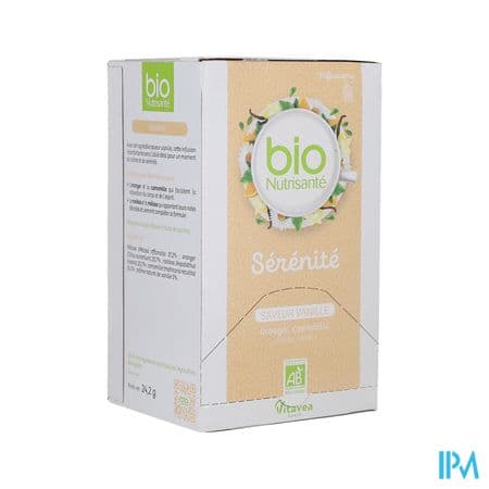 Vitavea Bionutrisante Infusion Vanille Serenite Sachet 20