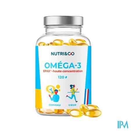 Nutri Co Les Omega 3 Gelule 120