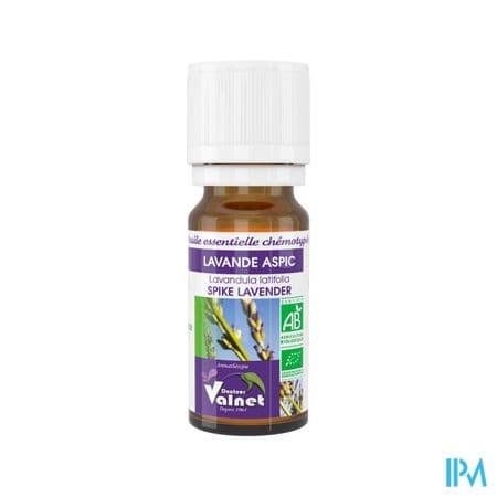 Valnet Huile Essentielle Lavande Aspic Bio 10ml