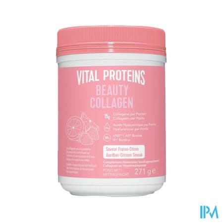 Vital Proteins Beauty Collagen Strawberry And Lemon 271g