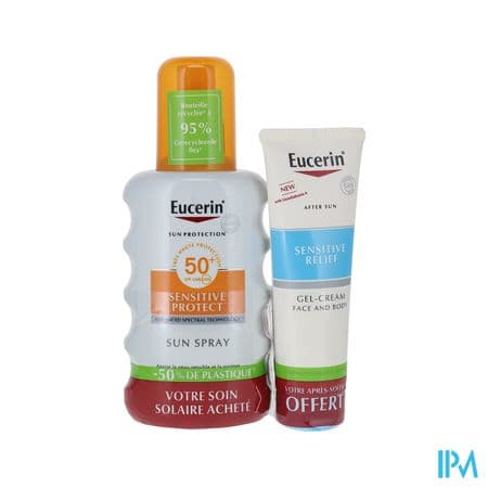 EUCERIN SUN SPF50+ 200ML+AP/SOL