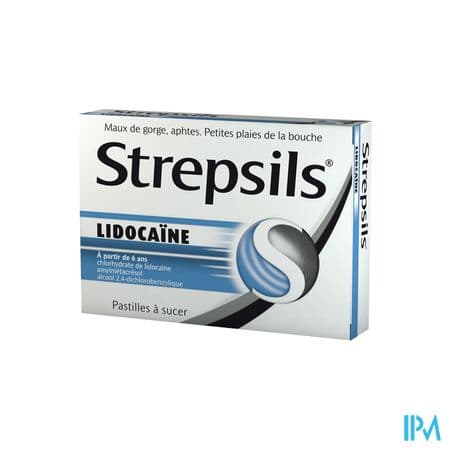 STREPSILS LIDOCAINE PAST 36