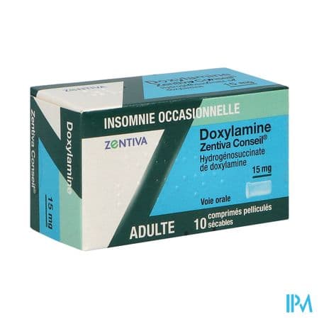 DOXYLAMINE 15MG ZTV CONS CPR SEC10