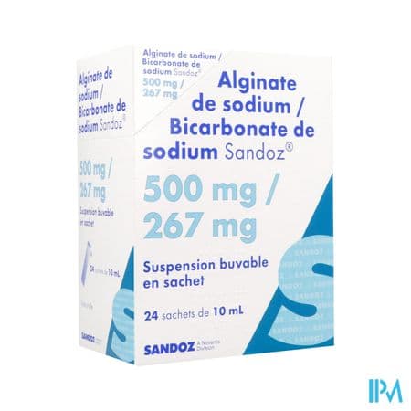 ALGINATE/BICARB SOD SDZ SACH 24 — Pharmacie du Bien Etre
