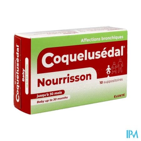 Coquelusedal Nourrisson Suppositoire 10