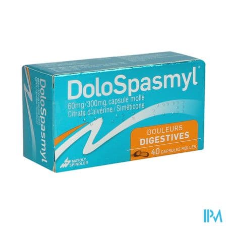 Dolospasmyl 60mg 300mg Capsule Molle 40 — Pharmacie Lafayette de Roubaix