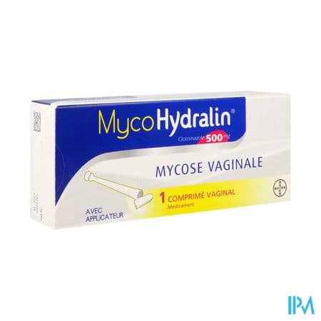 Mycohydralin 500mg Comprime Vaginal Avec Applicateur 1
