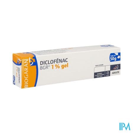 DICLOFENAC 1% BGR GEL TUB 50G — Pharmacie de la Fontaine - Valenciennes
