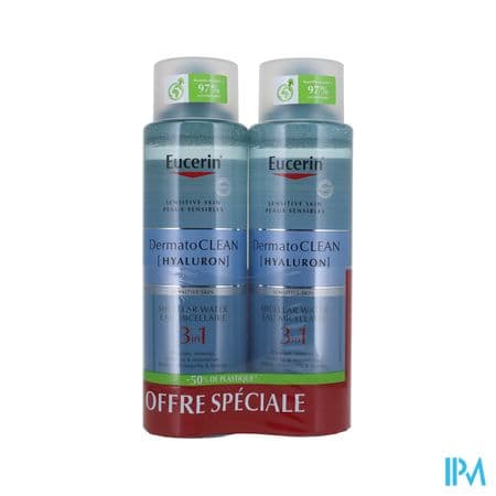 EUCERIN DERMATOCLEAN LOTION400MLX2