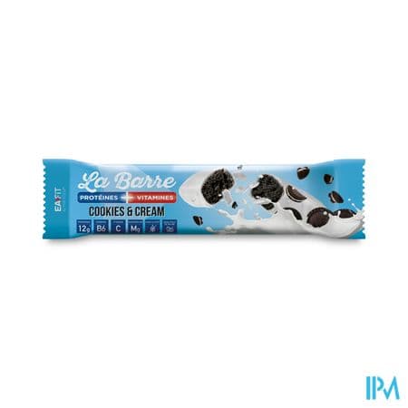 Eafit La Barre Proteinee Et Vitaminee Cookies Et Creme 49g