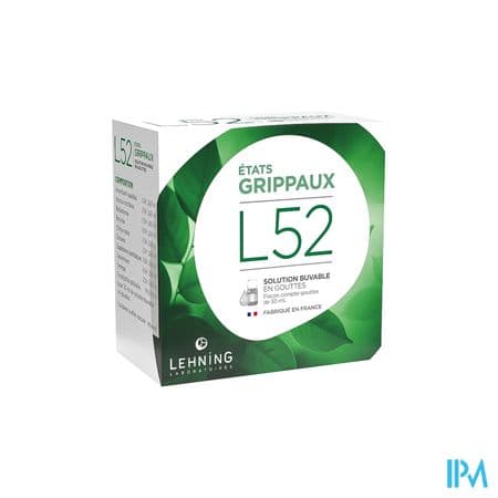 Lehning l 52 Solution Buvable 30ml — Pharmacie Du Lilas