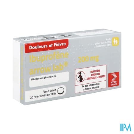IBUPROFENE 200MG ARROW CPR 20