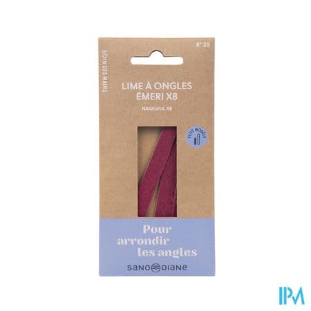 Sanodiane 25 Lime Emeri Sac Violet X8